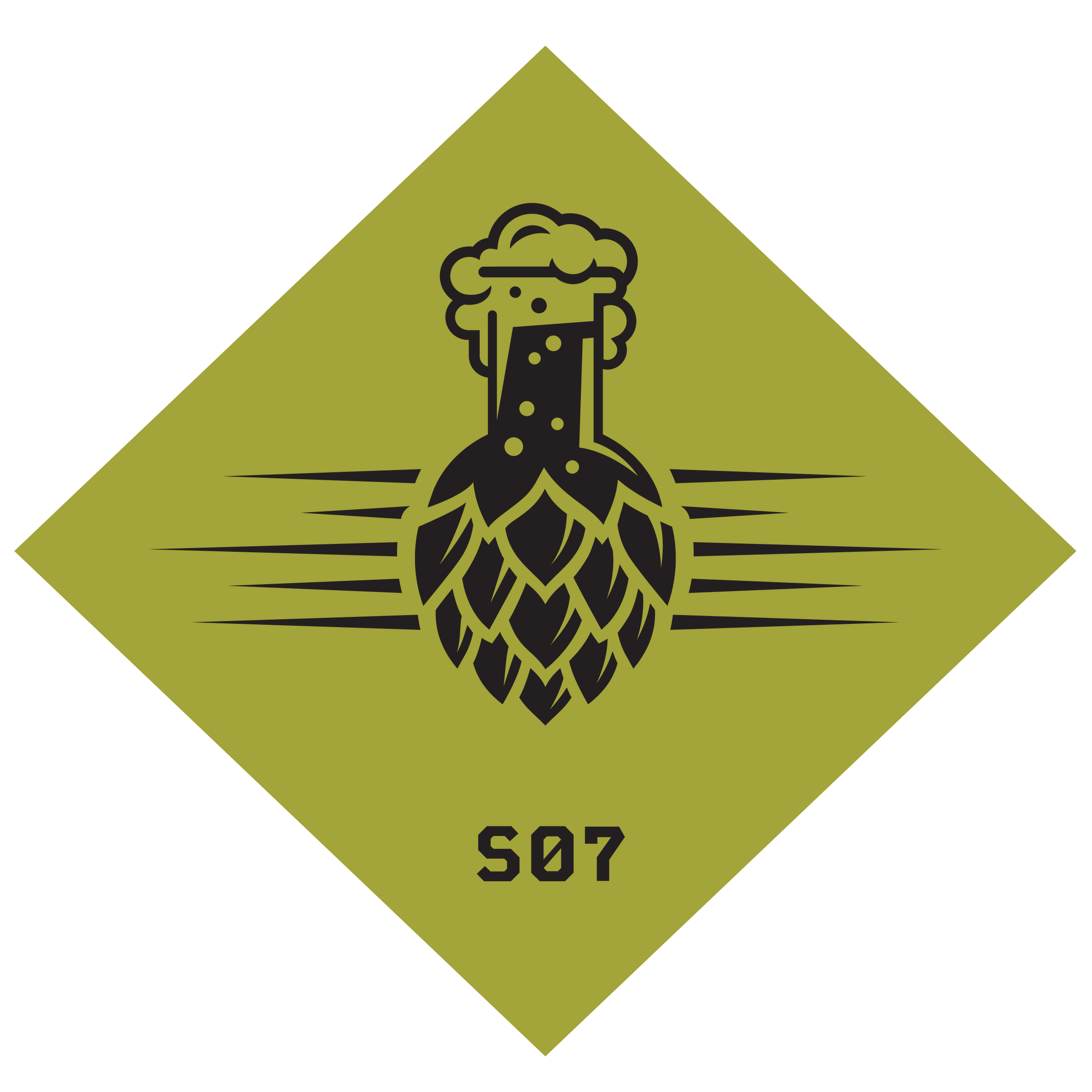 Lohrmanns Strong Ale Bio - unser erstes Bio-Bier.